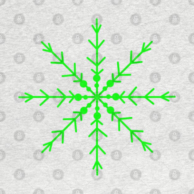 Simple Snowflake Icon by yogisnanda